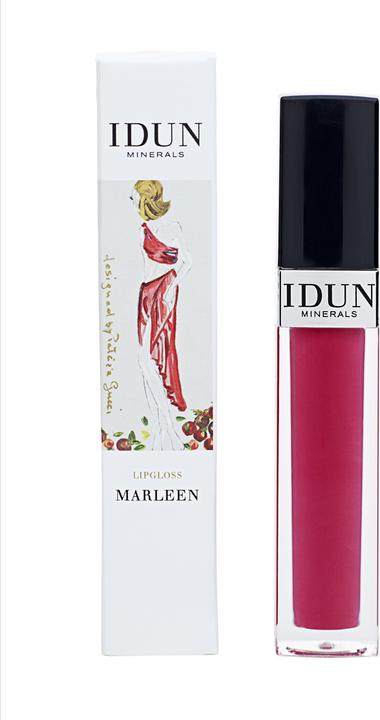 Actual product image IDUN Minerals Lipgloss Marleen röd (Marleen röd)