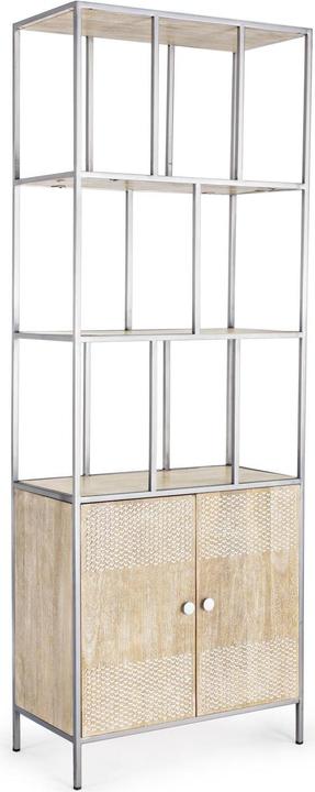 Produktbild Bizzotto Bücherregal Adiva 2 Türen (70 x 35 x 190 cm)