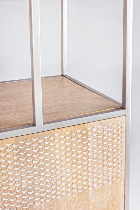 Produktbild Bizzotto Bücherregal Adiva 2 Türen (70 x 35 x 190 cm)