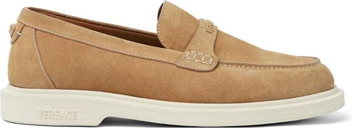 Versace Flat Shoes Beige