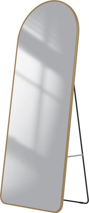 Produktbild Emke Bogen Standspiegel mit Rahmen aus Aluminium, 60*160cm, Gold