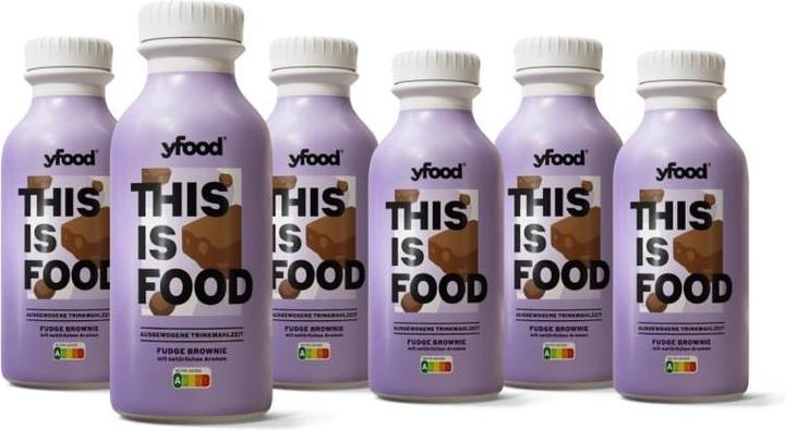 Image du produit YFood Fudge Brownie (Brownie, 6 x)