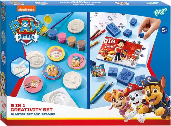 Produktbild Totum 2in1 PAW Patrol Gipsabdruck- und Stempel-Bastelset