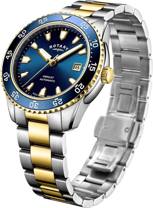 Immagine prodotto Rotary GB05131/05 Henley Automatico Uomo 42mm 10ATM (Orologio da polso analogico, 42 mm)