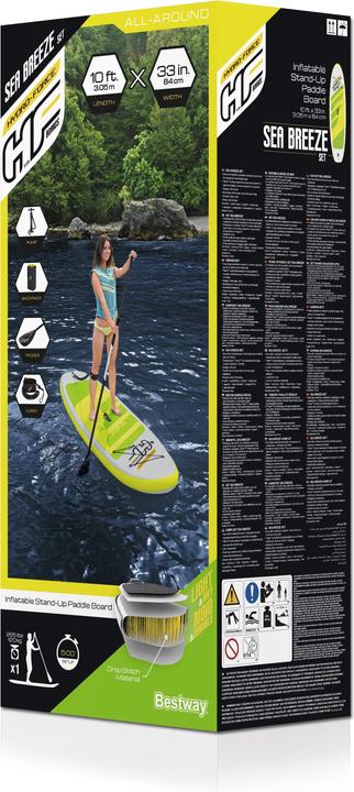 Produktbild Bestway HF SUP Set Sea Breeze 305x84x12cm (10')