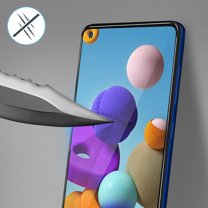 Produktbild Avizar Flexible Displayschutzfolie aus Glas (1 Stück, Samsung Galaxy A21s)