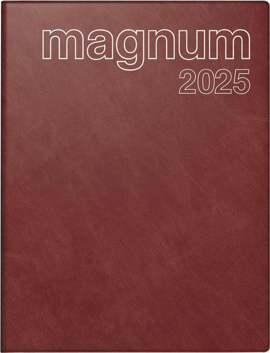 Produktbild rido/idé 7027042295 Buchkalender Modell magnum (2025)| 2 Seiten = 1 Woche| 183 × 240 mm| 144 Se (Harter Einband, Deutsch)