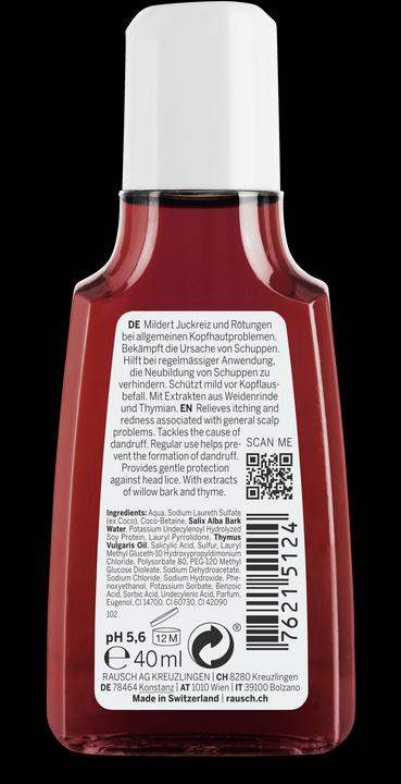 Produktbild Rausch Spezial-Shampoo mit Weidenrinde (40 ml, Flüssiges Shampoo)