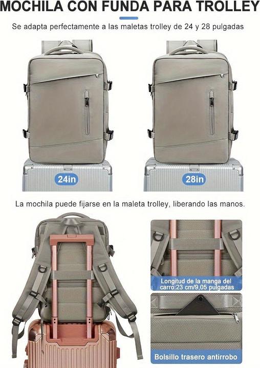 Image du produit Only-Bags.Store Sac de voyage d'affaires à court terme, bagages Sac à dos informatique léger de grande capacité