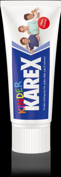 Actual product image Karex Children toothpaste fluoride free (50 ml)