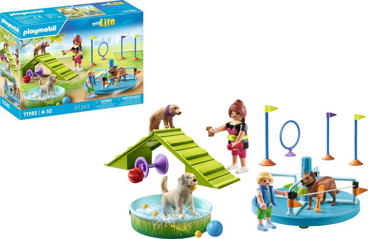 Image du produit Playmobil Aire de jeux pour chiens (71745, Playmobil Ma vie)