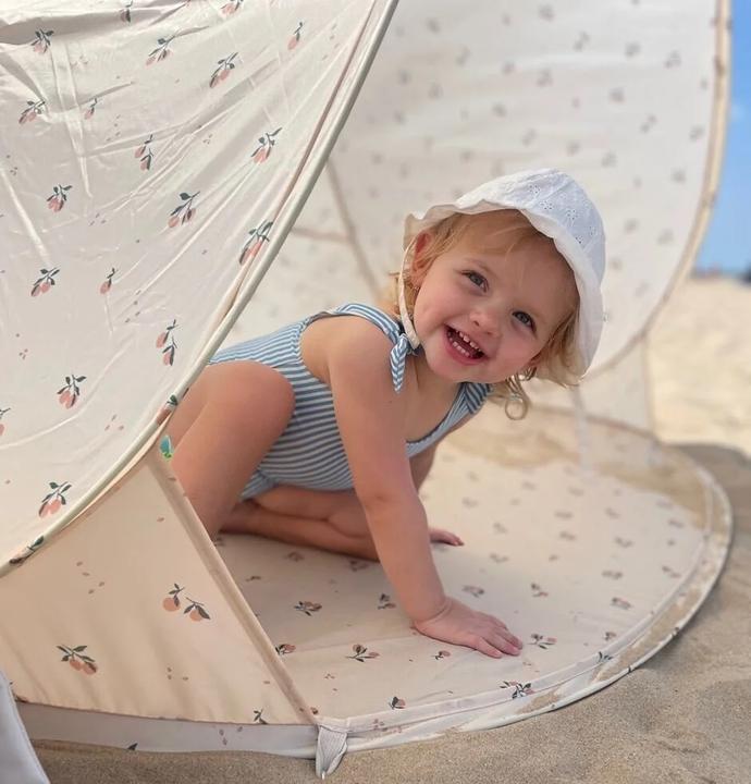 Actual product image Liewood Pop-up beach tent Cassie Peach Sea Shell (beach tent)