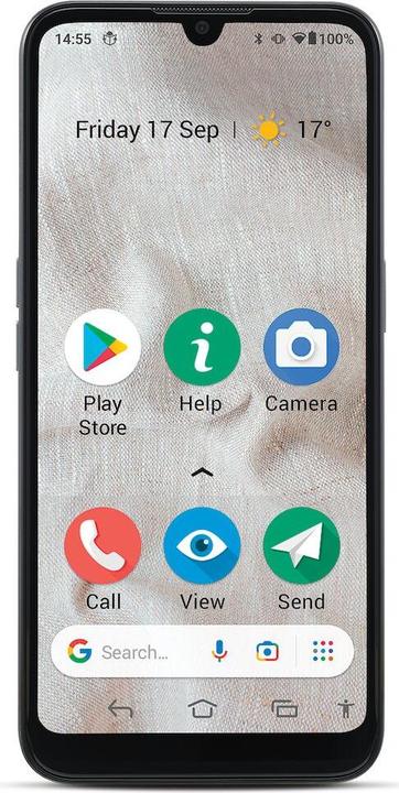 Produktbild Doro 8110 - gra - 4G smartphone - 32 G (32 GB, Grey, 6.10", Single SIM, 13 Mpx, 4G)