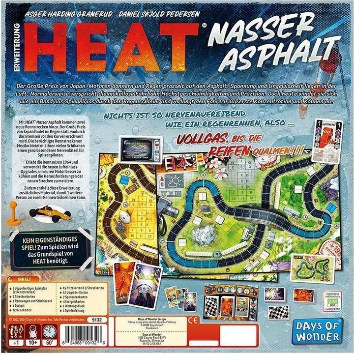 Produktbild Days of Wonder Heat - Nasser Asphalt (Deutsch)