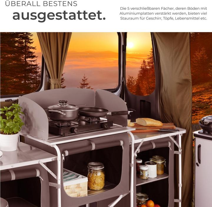Produktbild tectake Campingküche