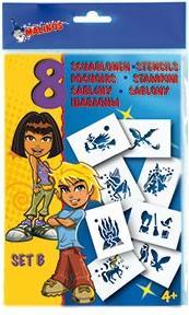 Produktbild Malinos Schablone Set B Fantasy