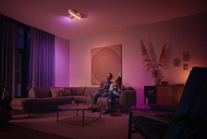 Image du produit Philips Lighting Hue Lampe de bureau LED 871869617624500+27461700 LED fixe 12W Blanc chaud à Ka (1040 lm)