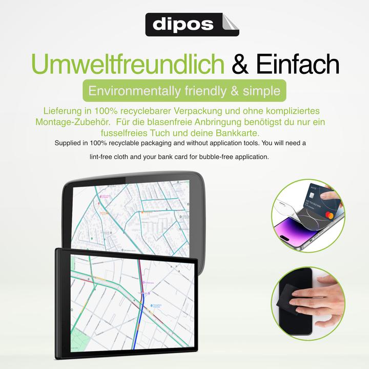 Actual product image Dipos Screen Protector Anti-Glare for Trimble XCN 1050