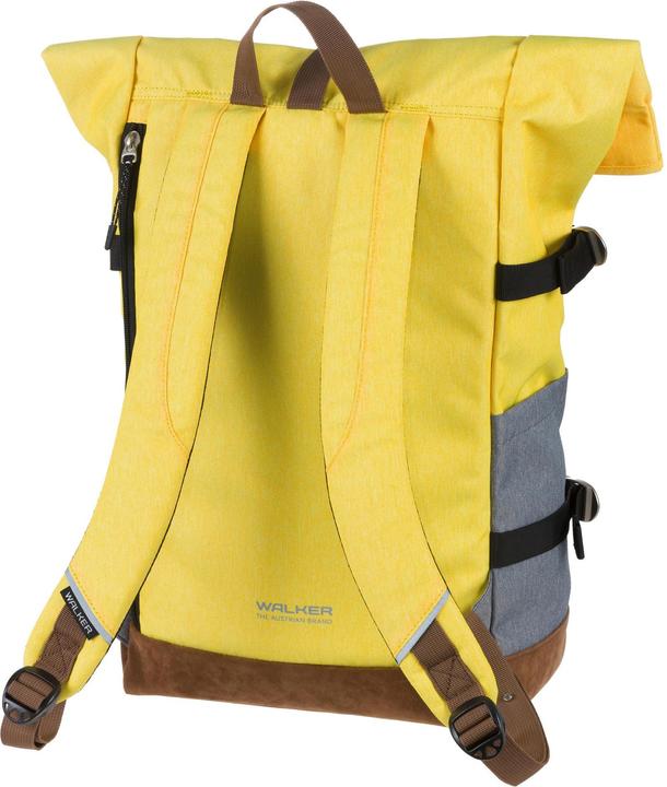Actual product image Walker Leisure Backpack Roll Up Two 23 - 30 l, Yellow/Grey (30 l)
