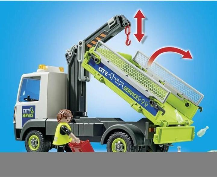 Image du produit Playmobil 71431 Camion de collecte de verre usagé avec conteneur (71431, Playmobil City Action)