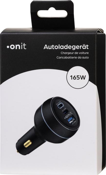 Produktbild Onit Autoladegerät Trial 165 W PD, Stromanschluss Seite A