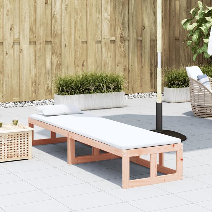 Actual product image VidaXL 2-in-1 garden sofa, extendable Douglas fir