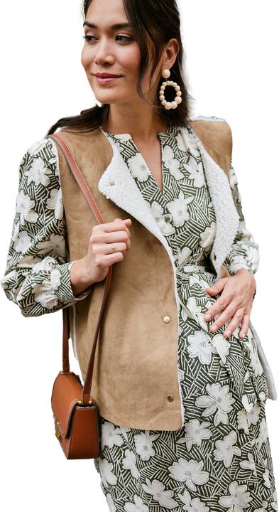Image du produit Envie de Fraise Robe longue de grossesse et d'allaitement en coton bio (32)