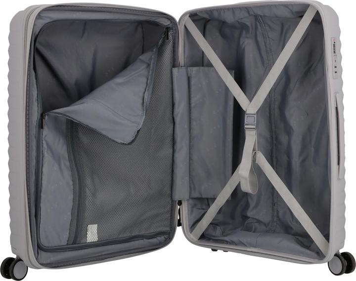 Image du produit D&N Travel Line 4500 Ensemble de valises à 4 roulettes 3 pièces avec soufflet extensible (205 l, XL (à partir de 115l))