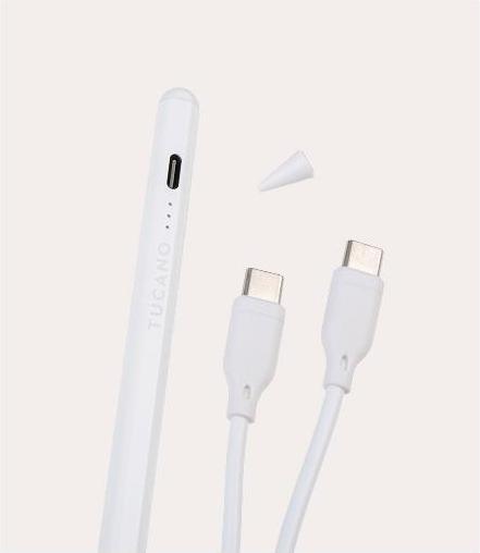 Produktbild Tucano Active Stylus Pen USB-C für iPad weiss