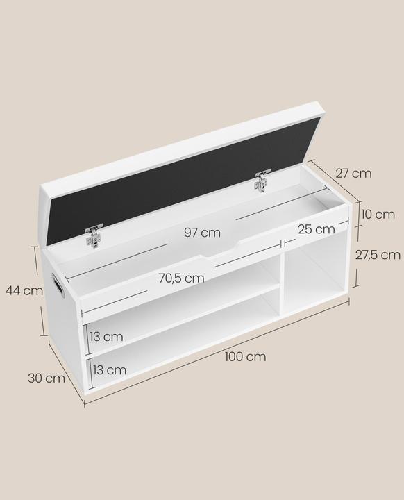 Image du produit Vasagle Flurina (100 x 30 x 44 cm)