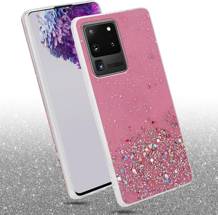 Produktbild Cadorabo TPU Cover funkelnder Glitter (Samsung Galaxy S20 Ultra)