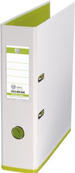 Immagine prodotto Elba Cartella myColour, larghezza dorso: 80 mm, bianco-verde chiaro DIN A4, copertina esterna (A4, 80 mm, 1 Pezzo/i)