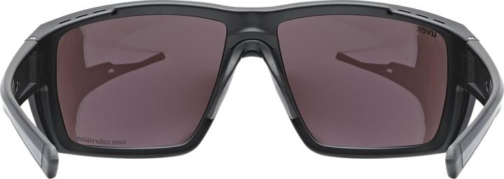 Actual product image Uvex Sports mtn venture CV (black matt (silver), colourvision serious silver)