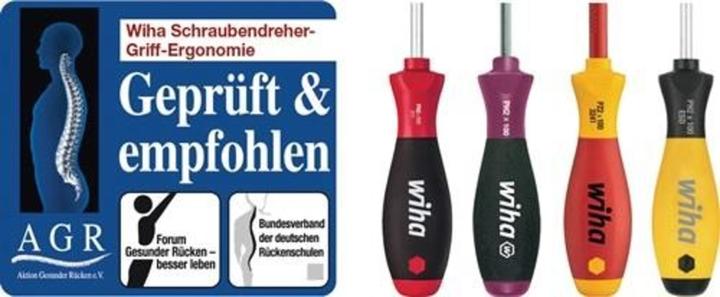 Produktbild Wiha SoftFinish (Pozidriv-Kreuzschlitz (PZ), Schlitzschrauben)