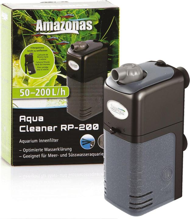 Produktbild Amazonas Innenfilter RP-200 200l/h3.5W (200 l, Innenfilter, Süsswasser, Meerwasser)