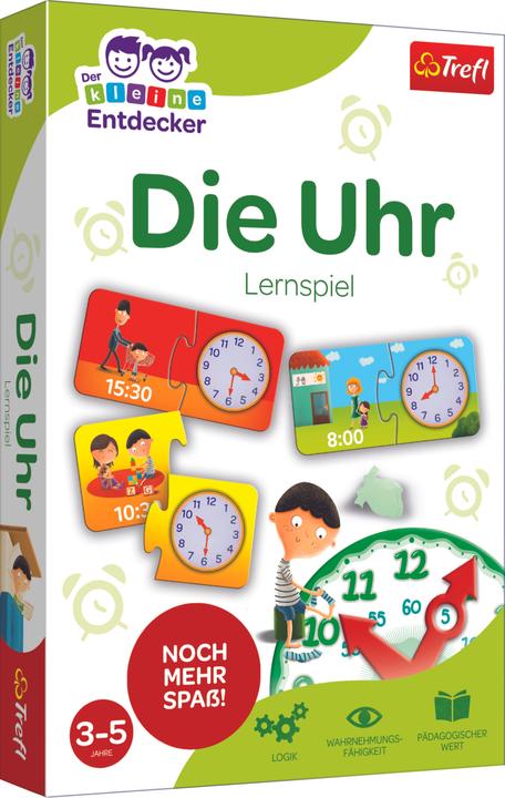 Immagine prodotto Trefl Il piccolo esploratore - Il gioco dell'orologio (Tedesco)