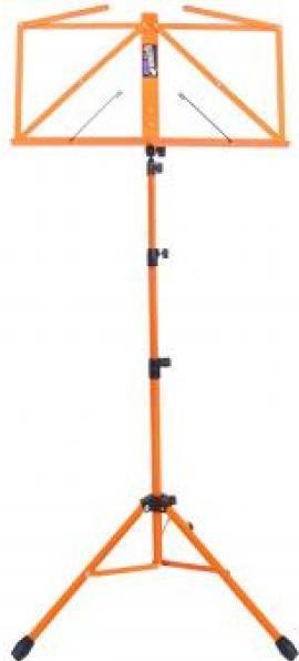 Produktbild keepdrum MUS3OR Notenständer Orange mit Tasche