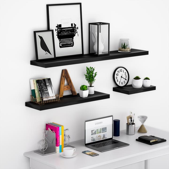 Actual product image Casaria Wall shelf (50 x 23 x 4 cm)
