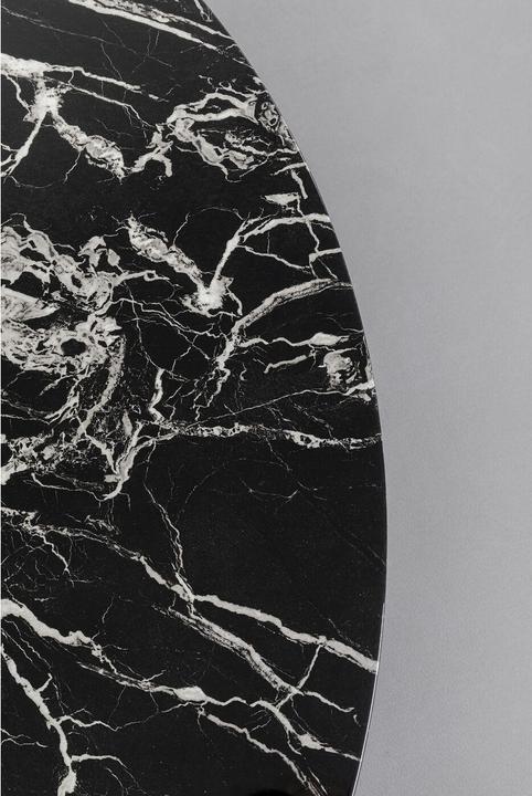 Image du produit Kare Design Couchtisch Schickeria Marmor Schwarz Ø110cm