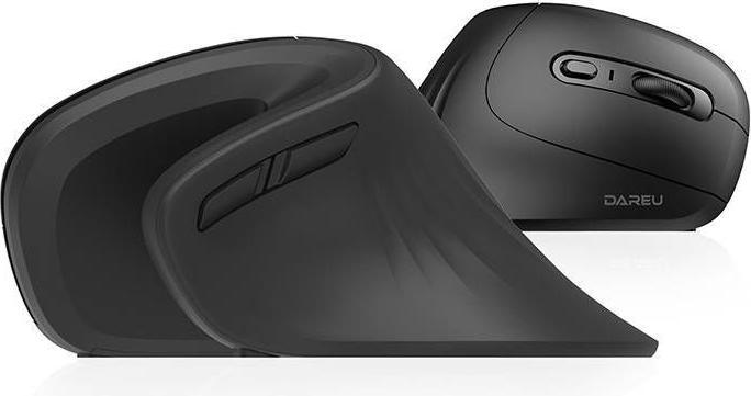 Actual product image Dareu Wireless Vertical Mouse LM109 Magic Hand Bluetooth + 2.4G (black) (Wireless)