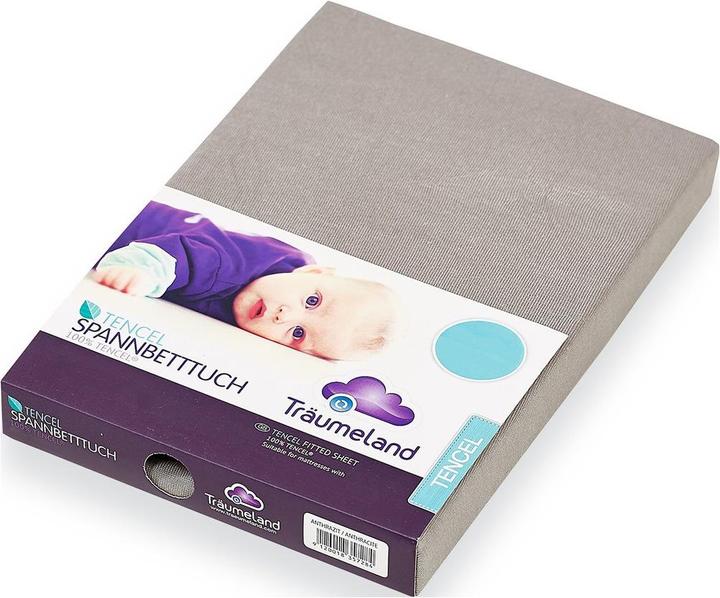 Actual product image Träumeland Fitted sheet Tencel (70 x 140 cm)