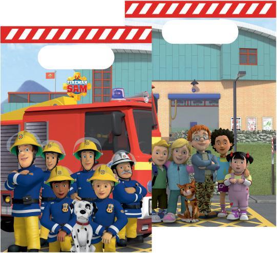 Actual product image Amscan Fireman Sam Giveaway Bags