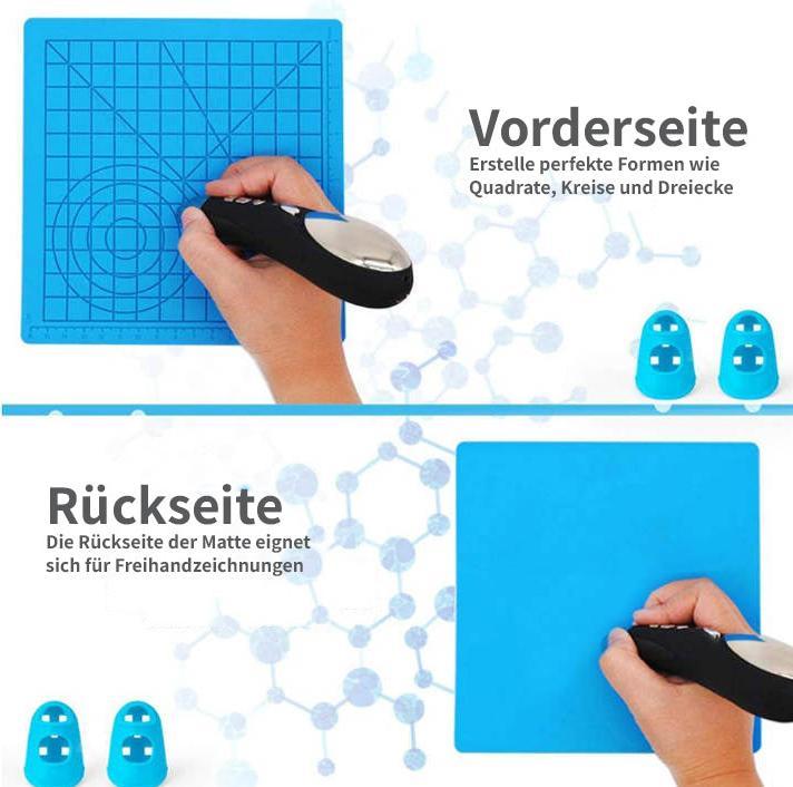 Immagine prodotto Monox Penna 3D Big Pack, set iniziale con filamenti, tappetino in silicone, libretto di modelli - bianco