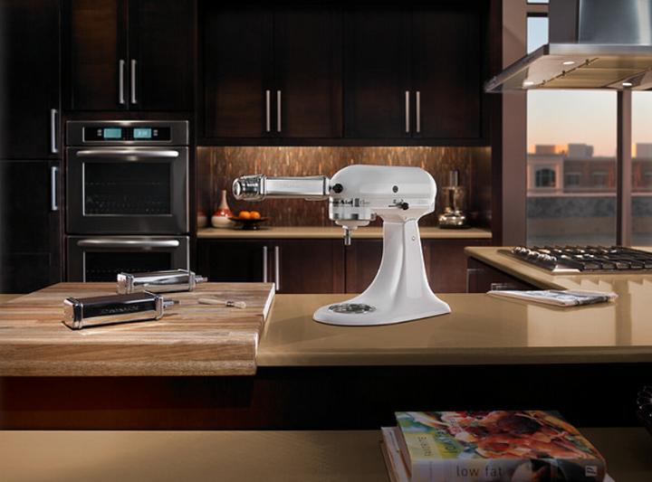 Immagine prodotto KitchenAid 5K45SSEFW Classic, Robot da cucina bianco opaco (250 W)