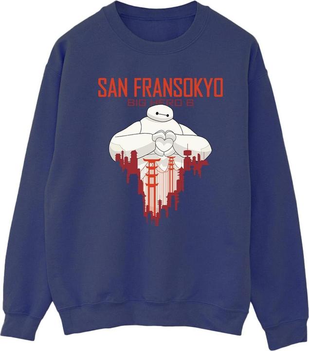 Produktbild Disney Big Hero 6 Baymax San Fransokyo Heart Sweatshirt (M)
