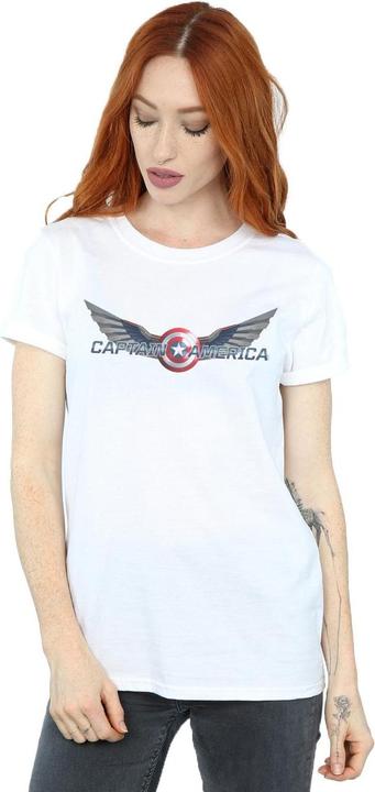 Produktbild Falcon And The Winter Soldier Captain America Logo TShirt (3XL)
