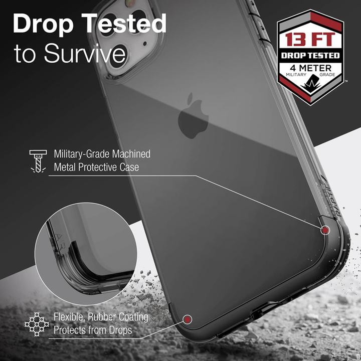 Produktbild X-Doria Raptic Air - Case for iPhone 13 Pro Max (Drop Tested 4m) (Blue) (Apple iPhone 13 Pro Max)