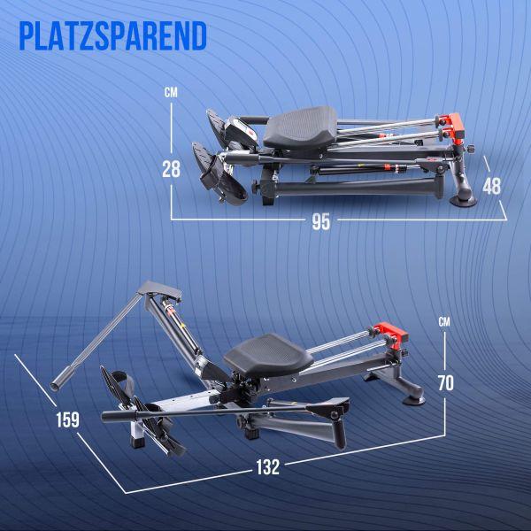 Actual product image Christopeit Rowing machine Accord