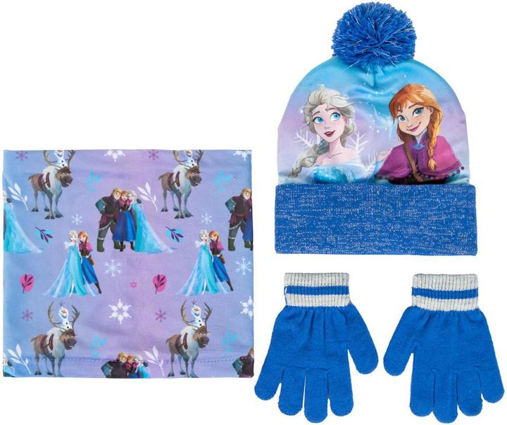 Actual product image Disney 3 sets of Snood Frozen pieces (One size)