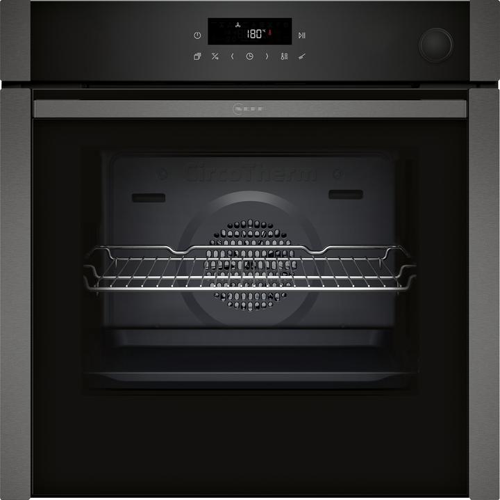 Actual product image Neff N 50, built-in oven with steam support, 60 x 60 cm, Graphite-Grey, B6AVJ7AG3